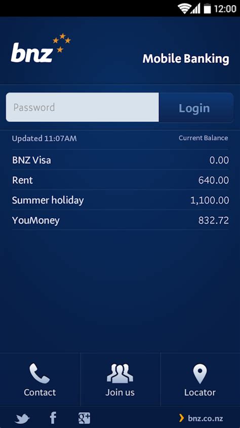 BNZ Mobile .